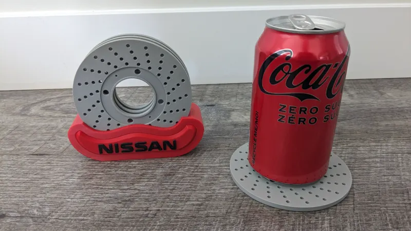 Disc Brake Coaster - Caliper Cover - NISSAN