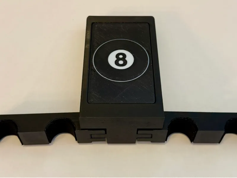 Compact Collapsible Print-in-Place Custom Cue Claw