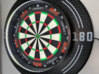LED Ring for Dartboards – Ultra Slim Design