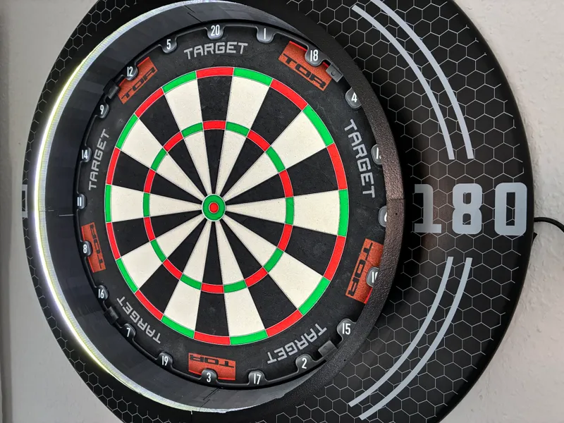 LED Ring for Dartboards – Ultra Slim Design