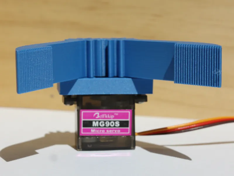 Robot Claw for MG90s Micro Servo (Wider Grippers)