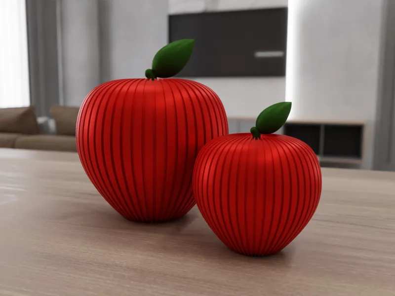 Apple  Ornament