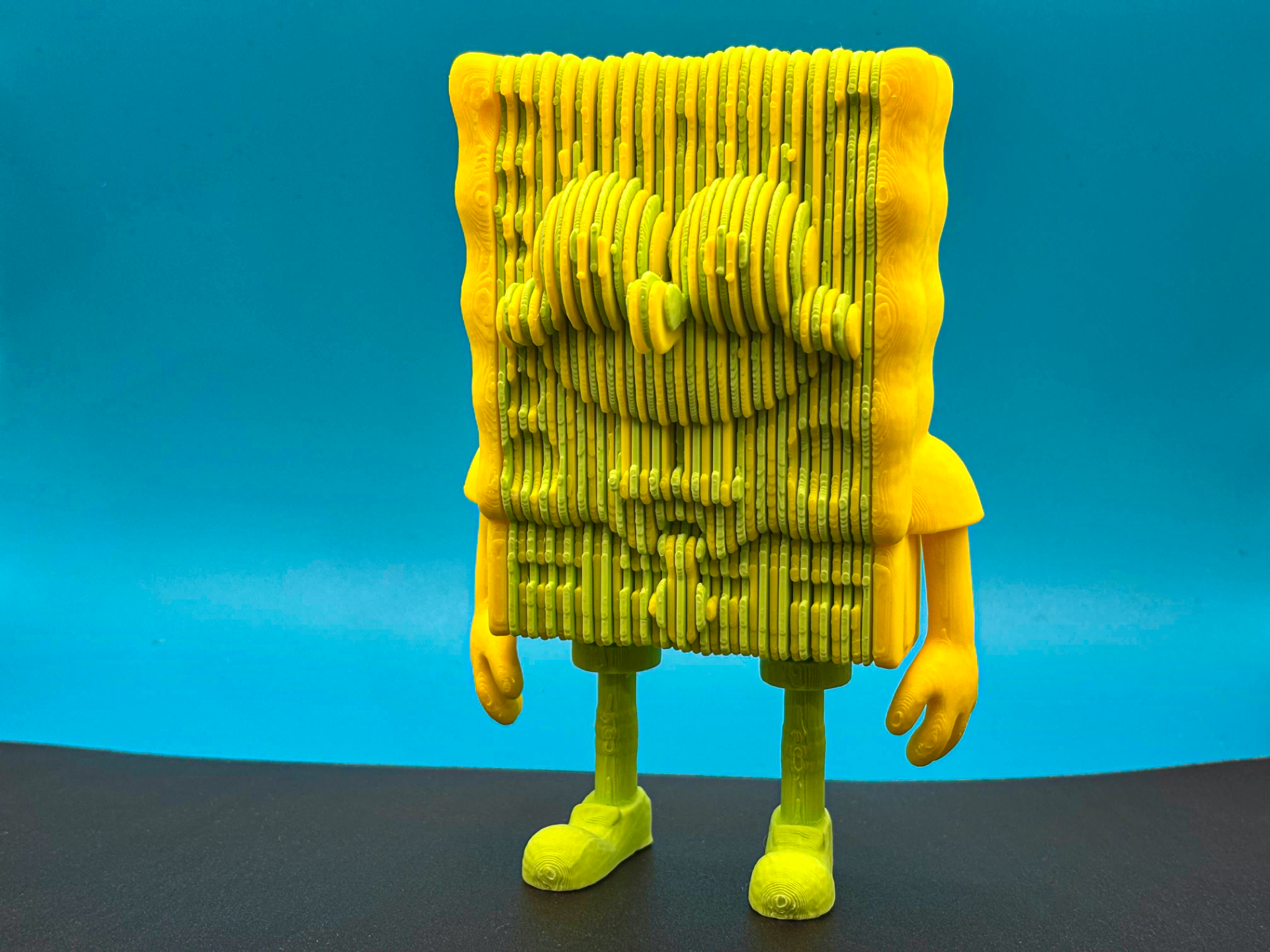 Miniatura 1 do modelo 3D Quantum Spongebob Passthrough Fidget!
