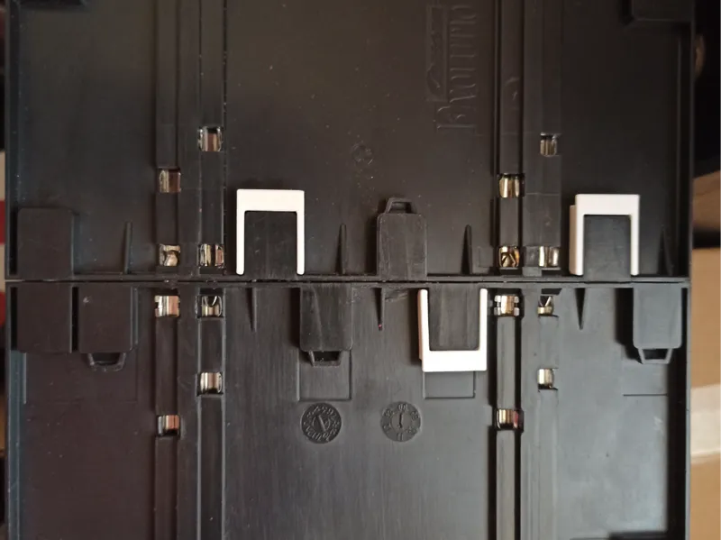 Track Locking Clips for Carrera Slotcar track