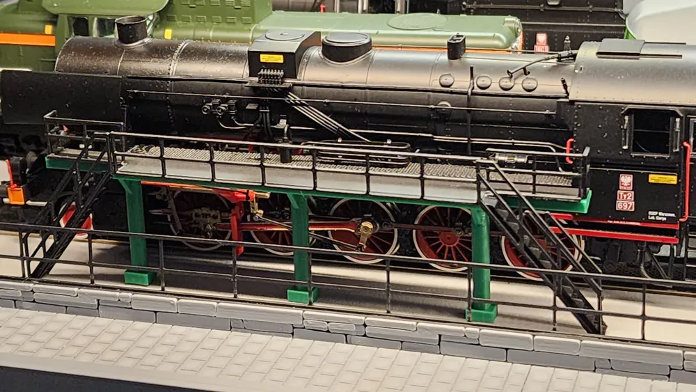 Locomotive Service Ramp Platform - Free 3D Print Model - MakerWorld