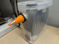 0.2mm layer, 2 walls, 15% infill Traffic cone cap