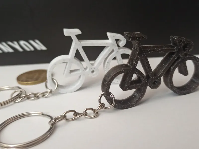 Porte clés vélo 