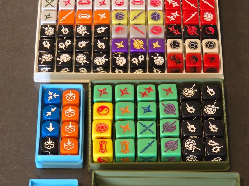 Configurable Custom Dice Tray - 19mm