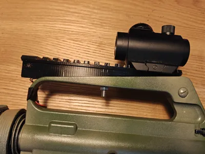 Built-in adjustable Fenghuo laser head mount carry handle rail