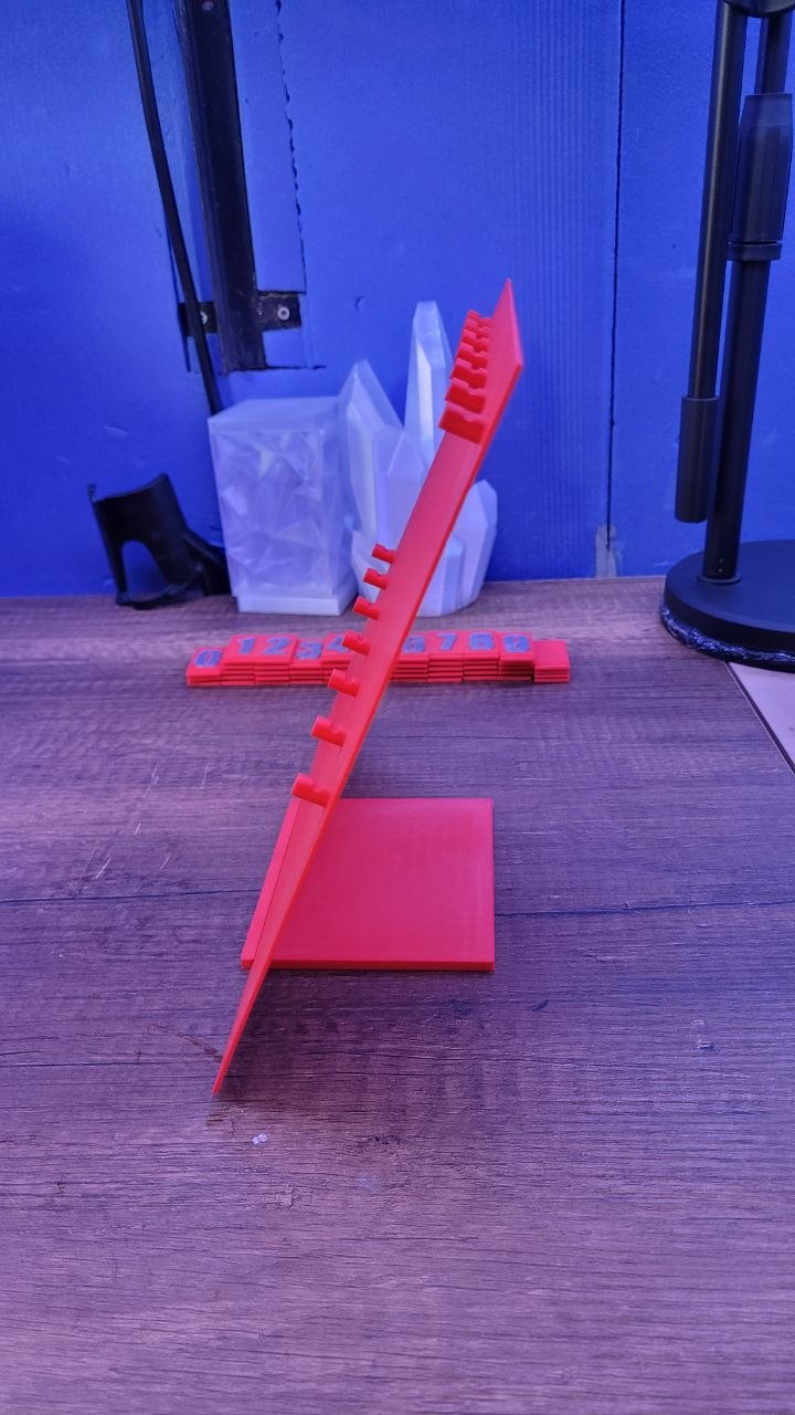Miniatura 3 do modelo 3D Keychain Display Stand