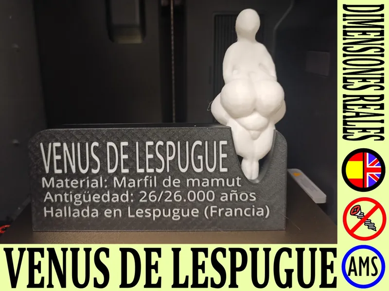 VENUS DE LESPUGUE CON SOPORTE