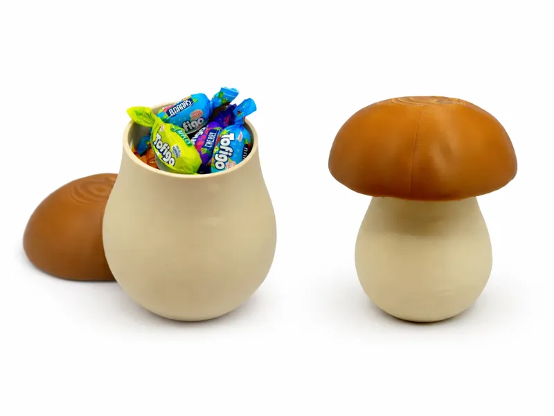 Mushroom Storage Jar