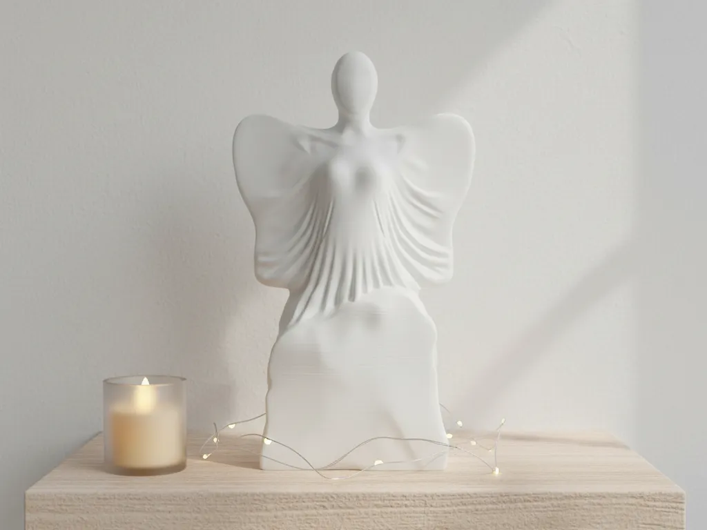 Elegant Angel Statue - Home Decor Gift by Juganof MakerWorld: Download ...