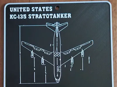 KC135 Patent Rip Sign