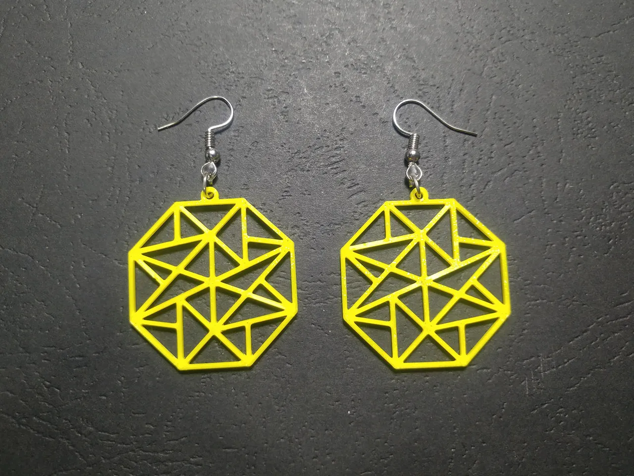 Hexa Veil Earrings view 3