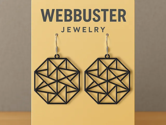 Hexa Veil Earrings