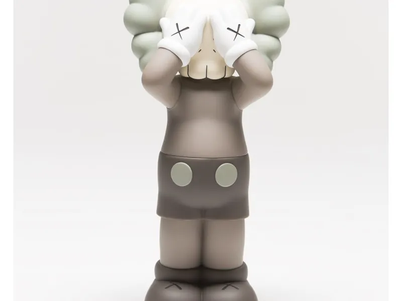 Kaws - closing eyes character