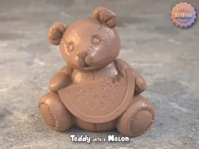 Teddy with a Melon Slice