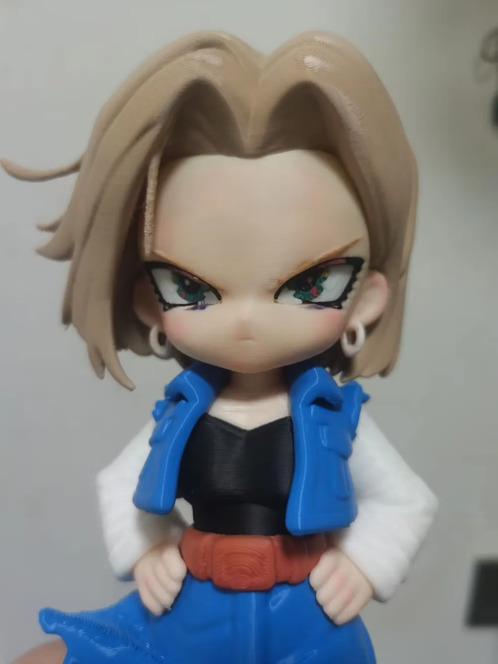 Dragon Ball - Android 18 [no AMS required] - Free 3D Print Model ...