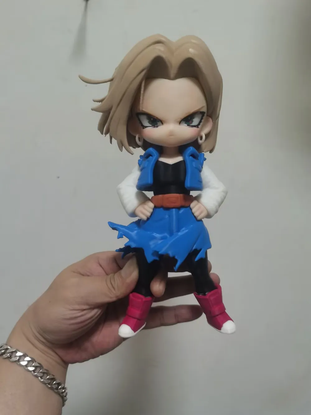 Dragon Ball - Android 18 [no AMS required] - Free 3D Print Model ...