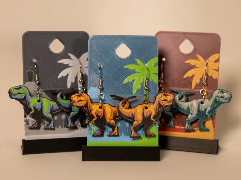 T-Rex - Dino Earrings