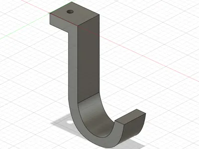 Simple hanging bracket