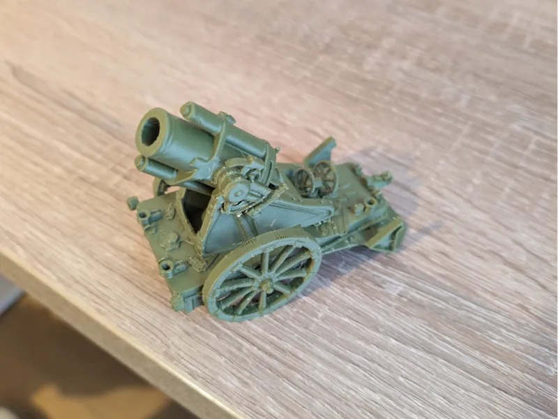Mortier lourd Allemand WW1