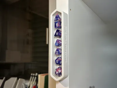 Dice Set Display Frame Case — Inline