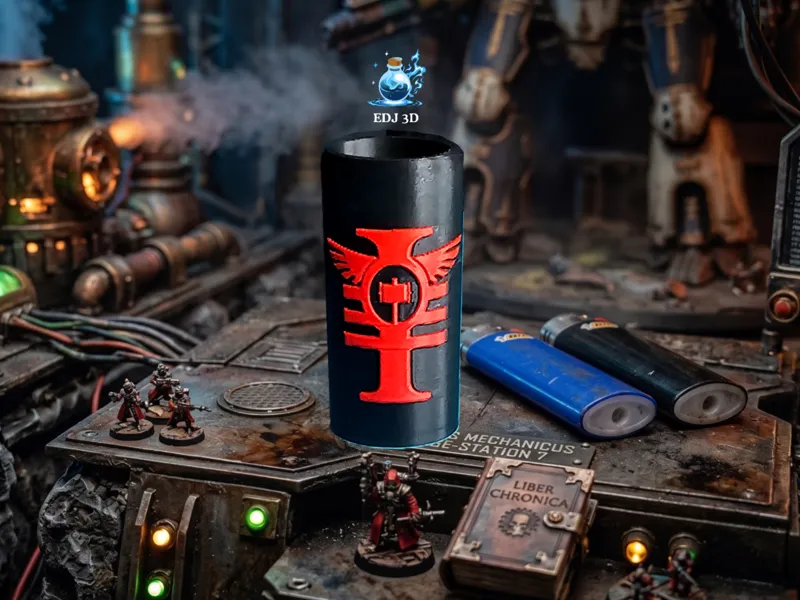 The Malleus Militant - Grimdark Bic Lighter Case