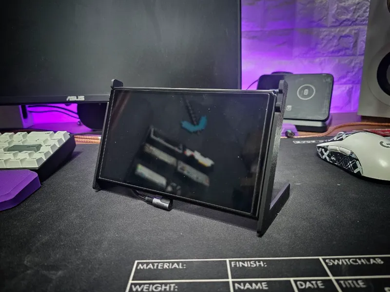Nintendo Switch travel stand low