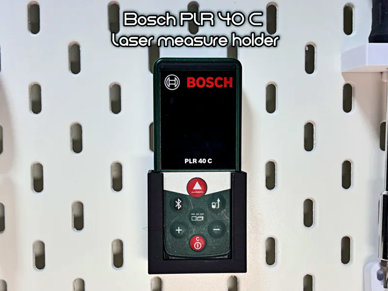 Bosch PLR 40 C Laser Measure - Skadis Holder