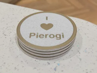 Marble effect Coaster(s)