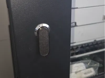 Keyless cabinet lock