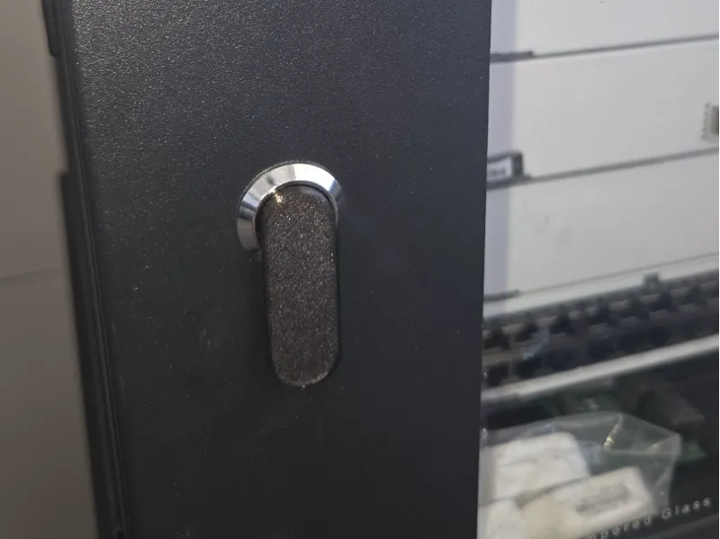 Keyless cabinet lock