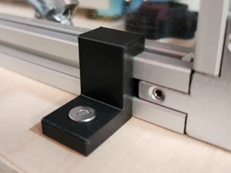 2020 Extrusion Hold Down Mount Bracket for Table