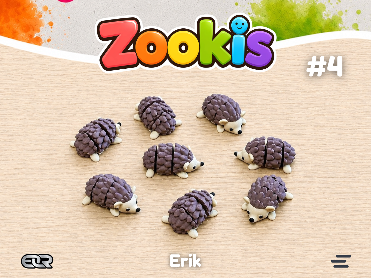 Zookis - Erik (erizo) #4