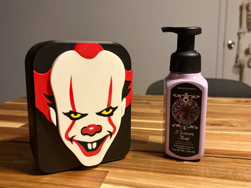 Pennywise Soap Bottle Cover