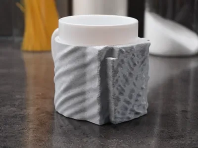 Rock Climber’s Mug & Can Sleeve - Bouldering mug