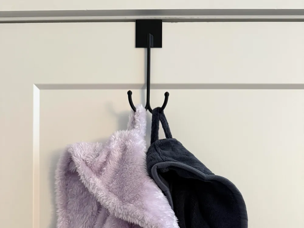 Over-Door Dual Robe Hook by BenB_Designs - MakerWorld