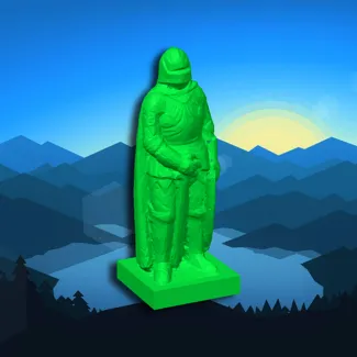 Low Poly 14th Century Knight