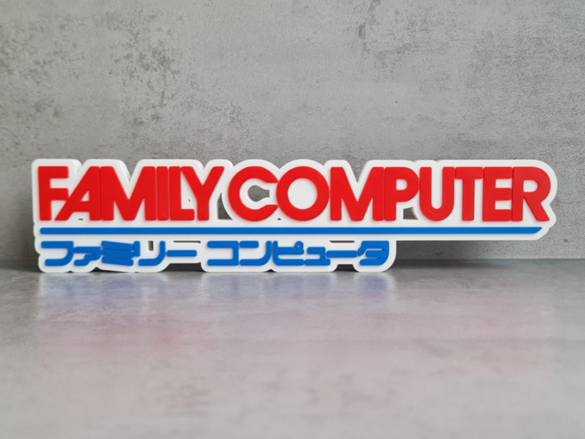 Nintendo Family Computer Logo / Sign
