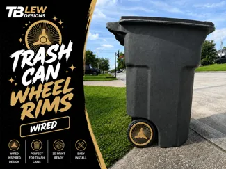 WIRED | Trash Can Wheel Rims