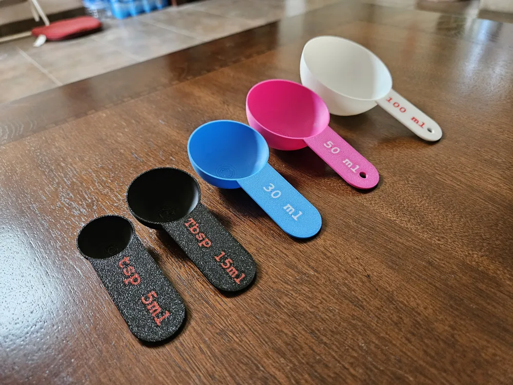 Measuring Scoop - Customize or ready print - Free 3D Print Model ...