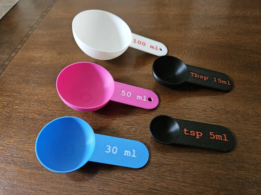 Measuring Scoop - Customize or ready print - Free 3D Print Model ...