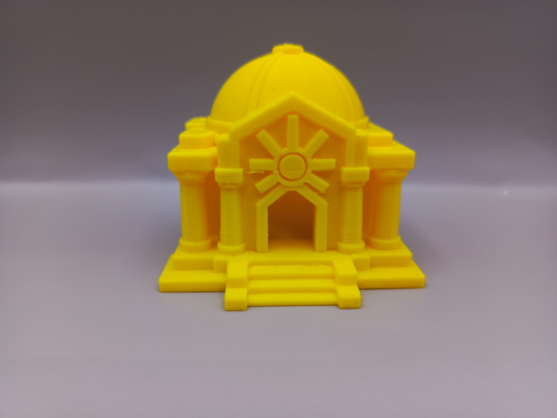 Miniature Sun God Temple