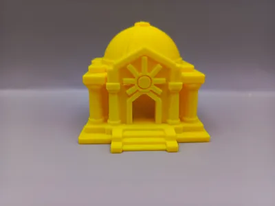 Miniature Sun God Temple