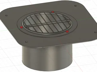 Exhaust fan int outlet :)