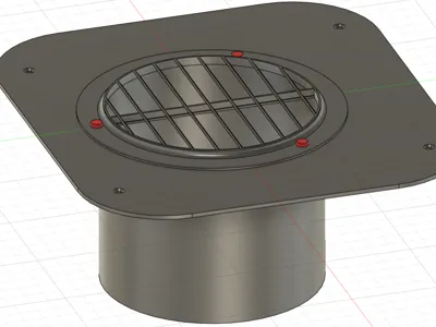 Exhaust fan int outlet :)