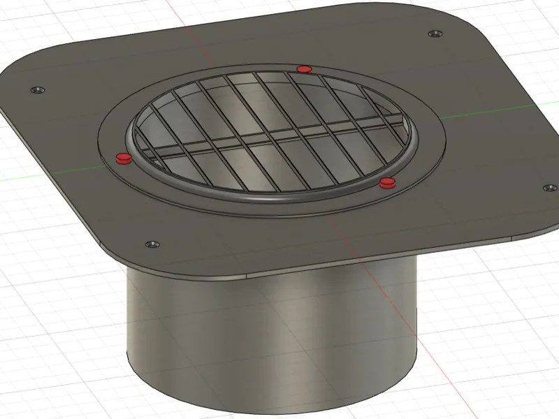 Exhaust fan int outlet :)