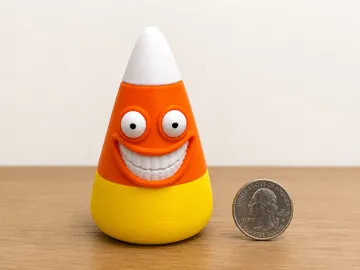 Figura decorativa: Creepy Candy Corn Halloween Figure Desk Decor — vista de referencia 4